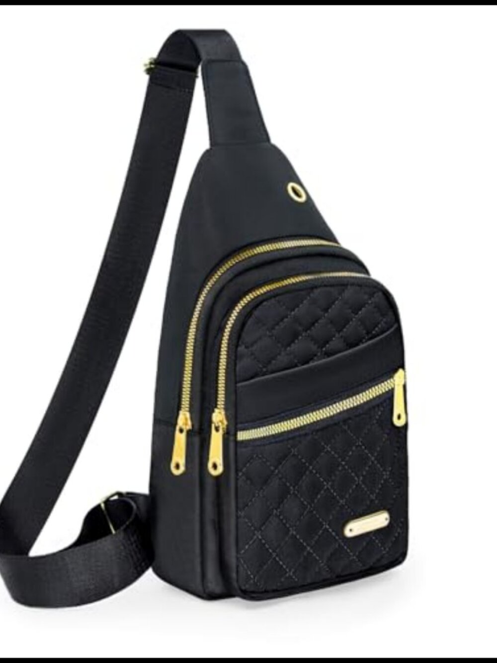 Unisex Sling Bag Mini Crossbody Nylon Backpack Adjustable Strap Casual